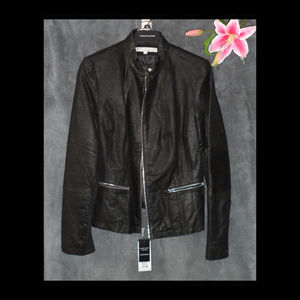 NWT Wilson's Leather Moto Jacket